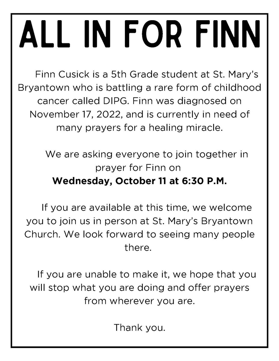 St. Mary's Bryantown tweet media