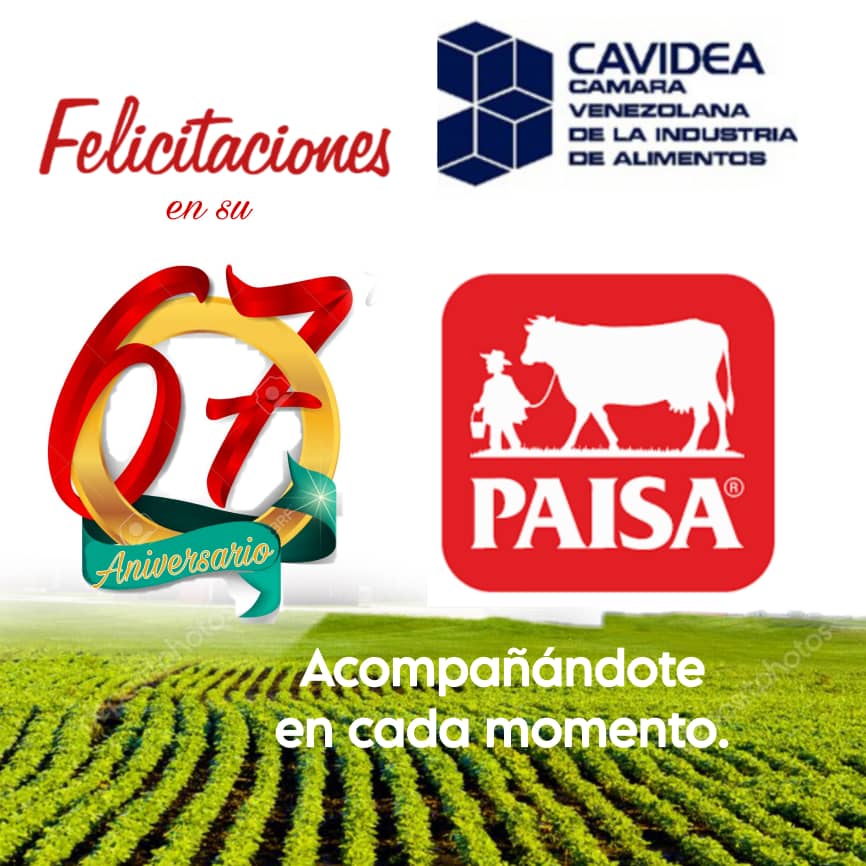 67 años de historia en la mesa de los venezolanos, que con compromiso y excelecia trabajan cada dia para ofrecer una gama de productos de gran calidad para todos los consumidores.
Feliz aniversario en esta nueva etapa de crecimiento y logros profesionales @paisa_vzla