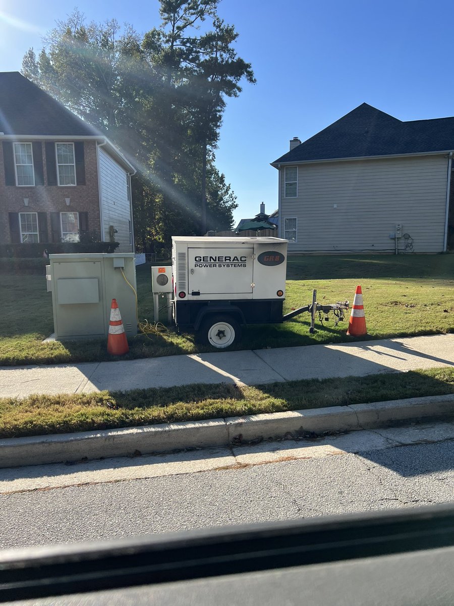 This is the generator that <a href="/XfinitySupport/">Xfinity Support</a> <a href="/Xfinity/">Xfinity</a>  cannot seem to keep running so we can have proper internet, phone, &amp; TV in our area… Stonecrest being a predominantly black area has me wondering if this would be fixed if this were a different colored neighborhood