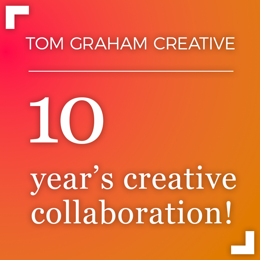 tomgcreative's tweet photo. Tom Graham Creative is celebrating 10 years.
This would not have been possible without my fantastic clients, friends and family. Thank you to everyone who has supported, guided and trusted.

#creative #photography #video #learning #story https://t.co/cx5Y4L7BRl