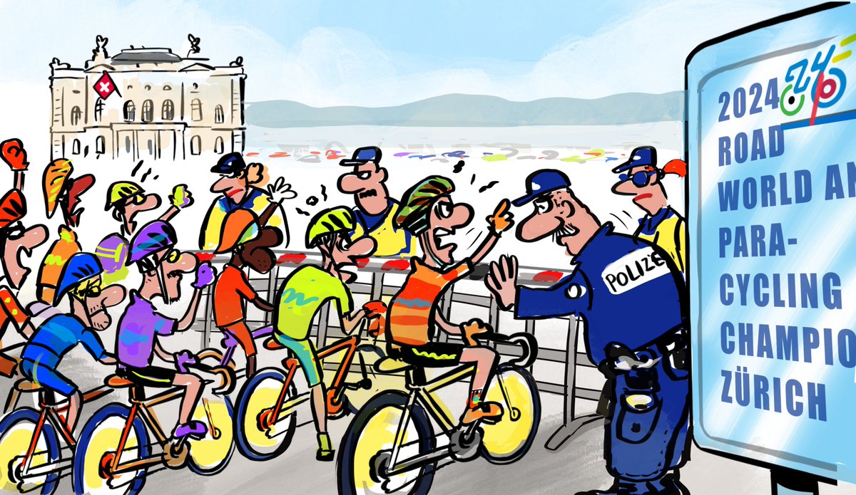 Die Rad-WM 2024 war wegen der Totalsperrungen vielen Betroffenen bislang ein Dorn im Auge. Nun vollzieht die Stadt Zürich, die bislang alle Rekurse abgewiesen hat, eine Kehrtwende. 
Auch dank <a href="/F_Leutenegger/">Filippo Leutenegger</a> <a href="/SeverinPflueger/">Severin Pflüger</a> und <a href="/nicolebarandun/">Nicole Barandun</a> 
zuercher-wirtschaft.ch/rad-wm-2024-ve…