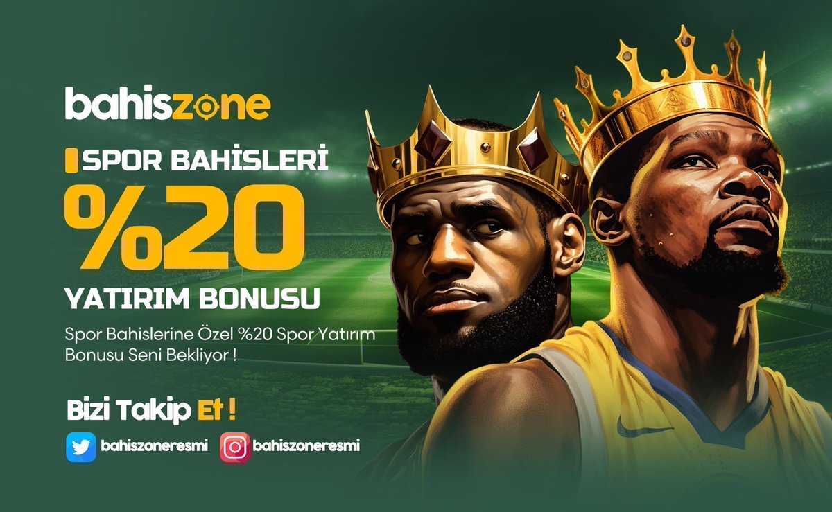 🔸 Yüksek Oran ve Fazla Bahis Seçenekleri ile #BahisZone Farkını Yaşa!

⚽️ Spor Bahislerine Özel

✅ %20 YATIRIM BONUSU

🎉 #BahisZone ‘da Kampanya ve Fırsatlar Bitmez!

✅ Giriş Adresimiz: bit.ly/BahisZone

#FreeBonus #CanlıCasino #Casino
