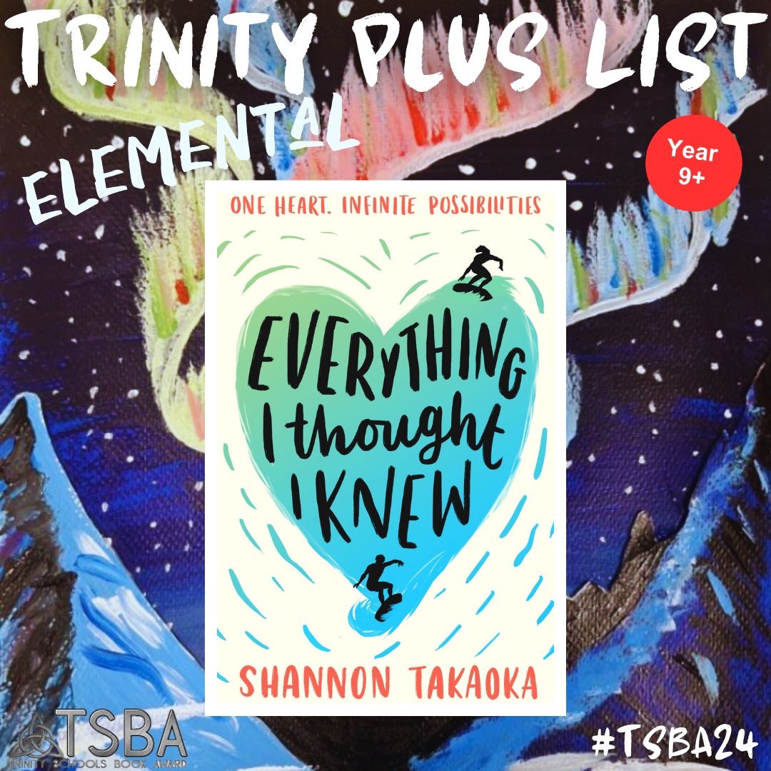 Next up in our Trinity Plus List (recommended for Year 9+) spotlight for #TSBA24: Everything I thought I Knew by @shannontakaoka, a heartfelt and complex surfing-filled story from @WalkerBooksUK