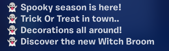 FortHighRP's tweet photo. Time to get spooky..

Halloween is here!

🎃🧹👻 https://t.co/xYgABTCdOL