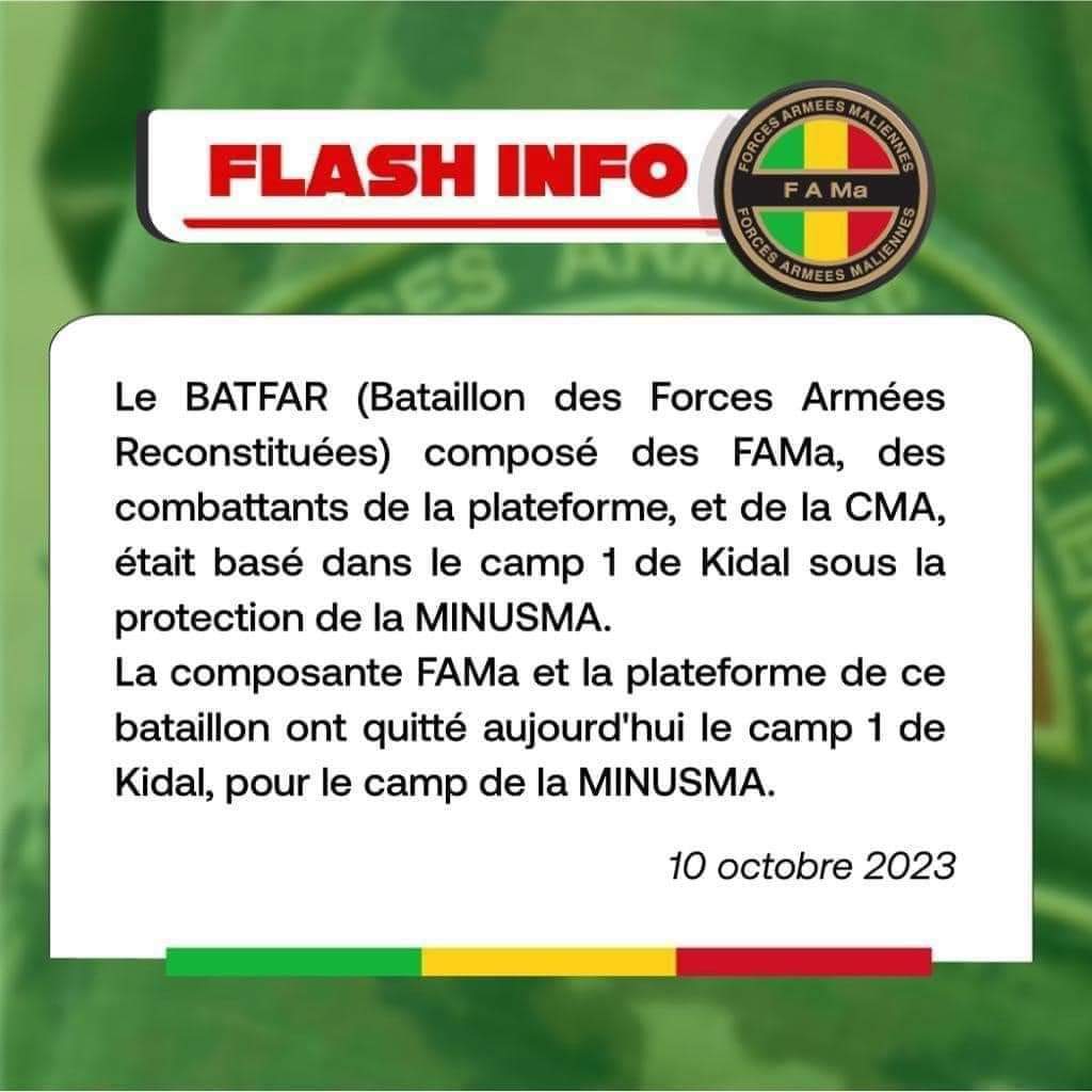 GaoussouWague2's tweet image. La #DIRPA communique