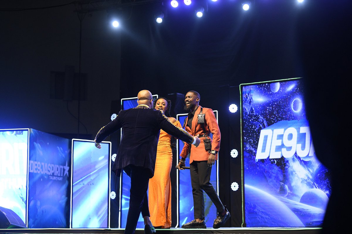 We set the stage on fire!!🔥🔥😭

Don’t forget to tune in to Soundcity Tv, DSTV CH 327 and GOTV CH 21 TONIGHT by 8pm to watch our amazing performance😍🖤

@de9jaspirittalenthunt #dth