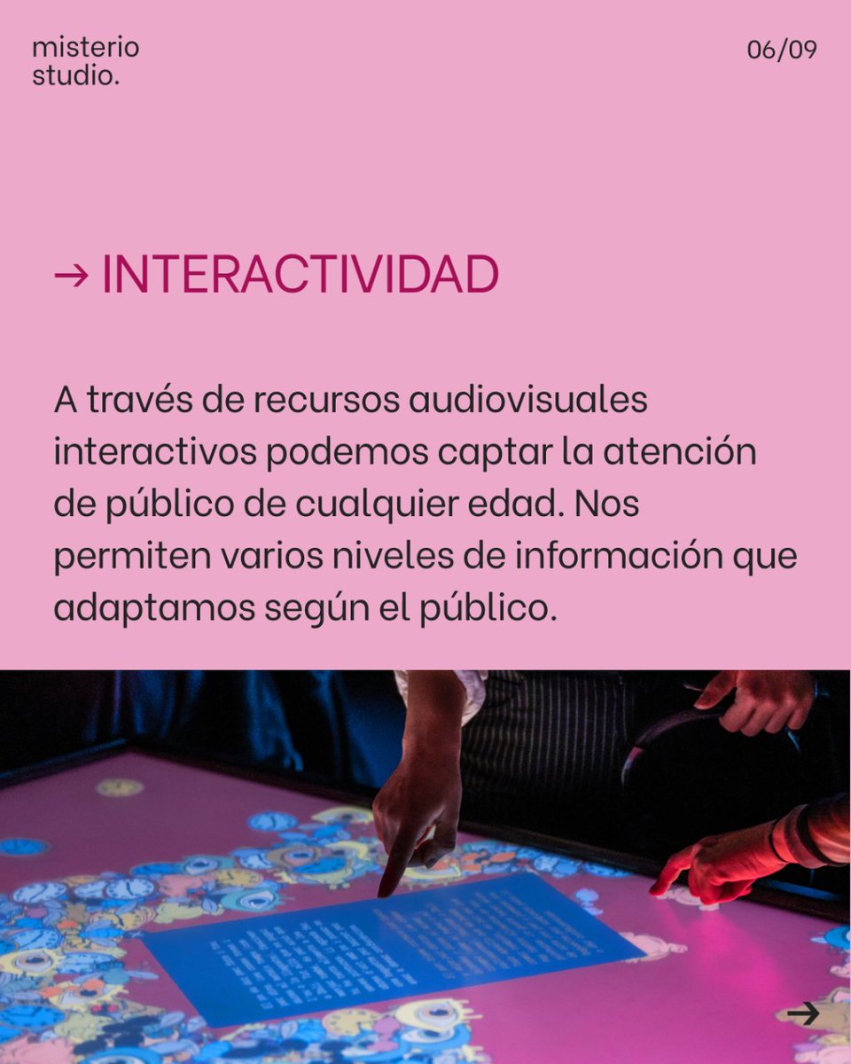 misterio_studio's tweet photo. Tanto empleando recursos dentro del propio recorrido expositivo, como adaptando los contenidos a través de actividades complementarias a la exposición... Las soluciones son muchas, solo precisan conciencia y creatividad. https://t.co/TFPLv067XL