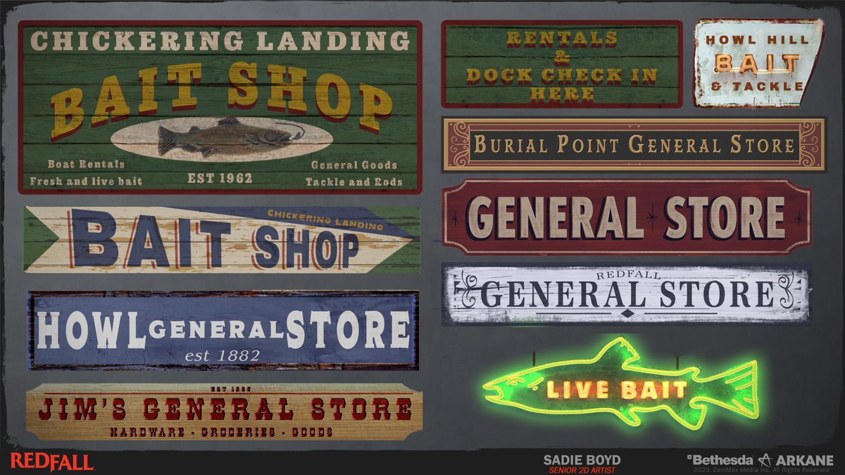 Floating Signshop Next up - a collection of concepts for business signage in both ...