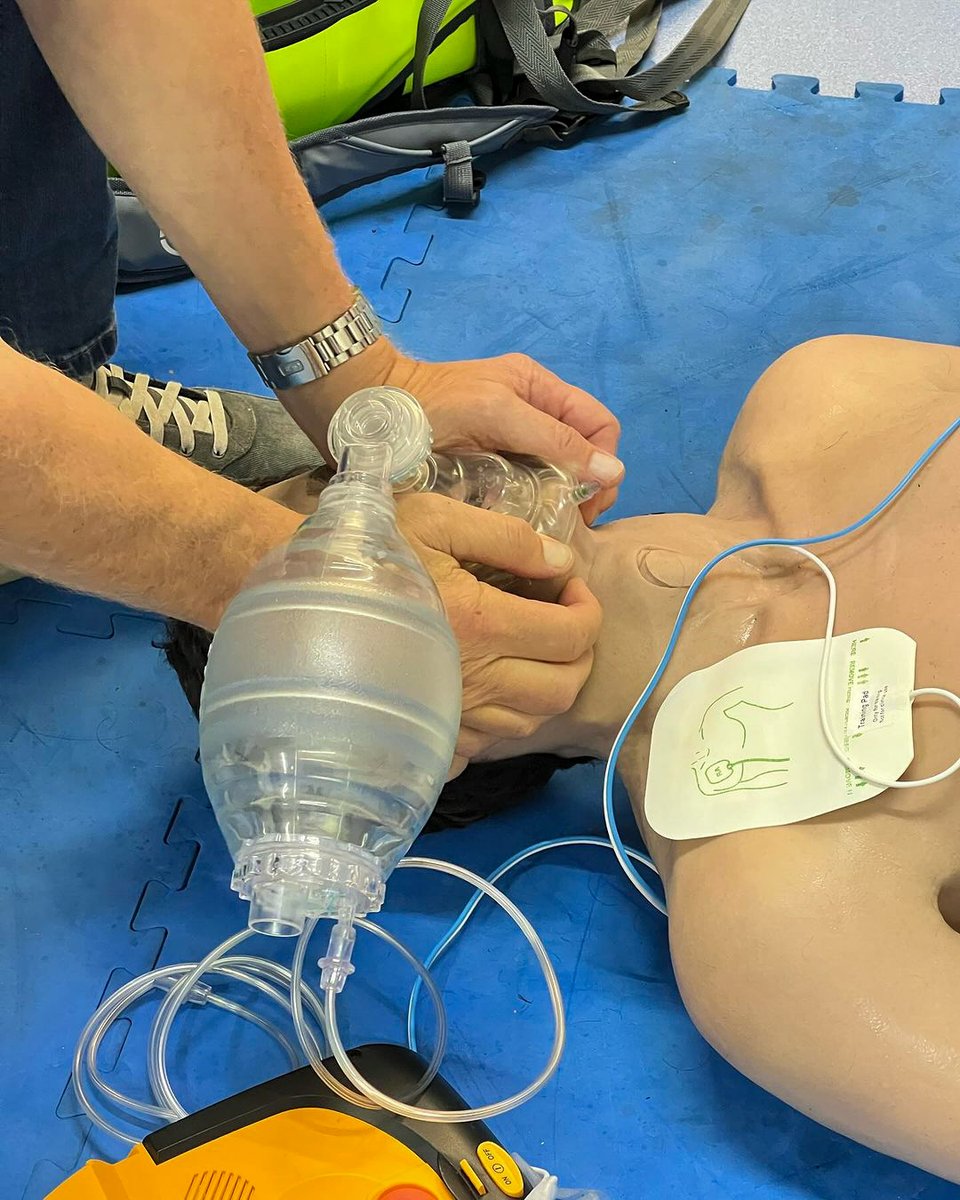 mediprolimited's tweet image. Today, we’re sharing the spotlight with our learners. Here, they are learning about #BasicLifeSupport on a #FREC3 course, equipping them with the knowledge and skills needed to keep someone alive until emergency services arrive. 

Photo courtesy of FREC 3 learner Nick Rowe.
