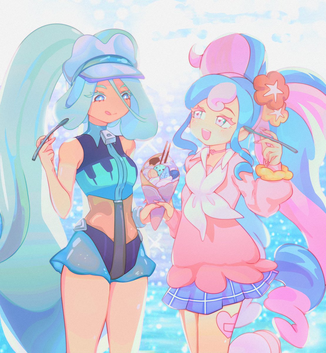 MiimiLune's tweet image. Hello #PortfolioDay 🫧 I’m Milah, a freelance character artist available for commissions! I love soft colors✨
