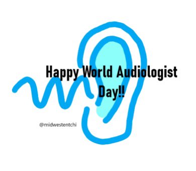 Happy World Audiologist Day ! 🌎 🦻🏻

#hearingloss #hearinglossawareness #audiology #audiologists #audiologist #midwestentchicago #earnosethroat #earnosethroatdoctor #earnosethroatspecialist #otolaryngology #otolaryngologist #otolaryngologists #audiogram #worldaudiologistsday