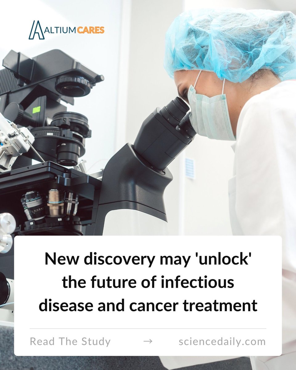 AltiumCares's tweet photo. Researchers have identified a 'guard mechanism' for a protein which attacks microbes in infected cells, opening the possibility of new treatments for Toxoplasma, Chlamydia, Tuberculosis and even cancer.

Learn more about this study: https://t.co/ZPWOd4L3Il

#MedicalResearch https://t.co/3le1NYlNwi