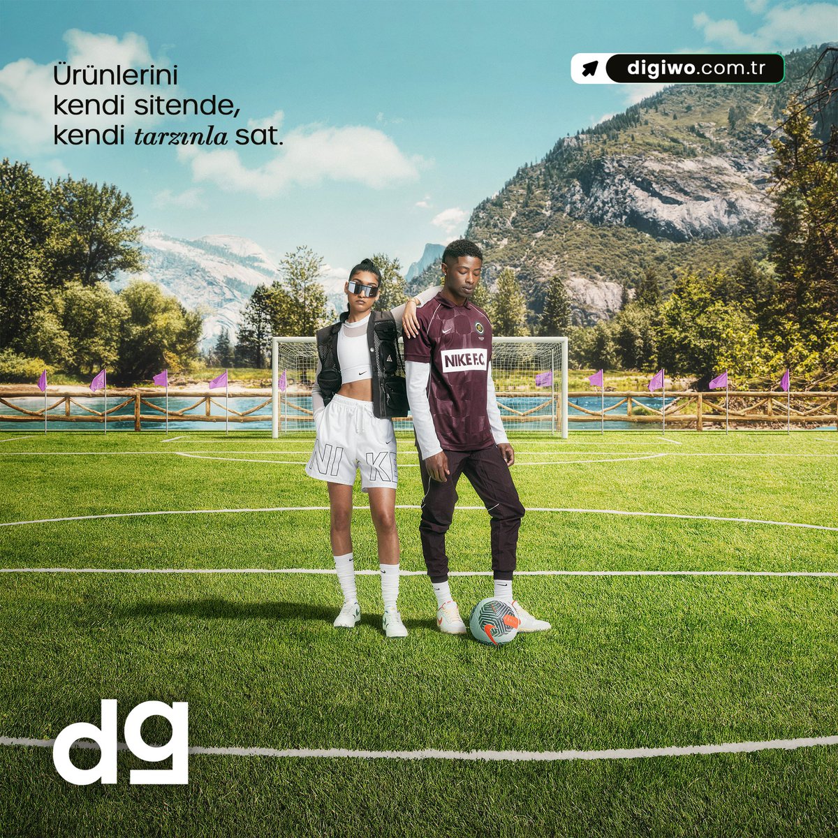 Kendi sitende, kendi tarzınla. 😎 #Digiwo ile e-ticaret’e başla!