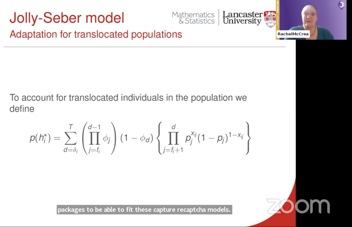 BioSScotland's tweet image. And a nice model adaptation for translocated models 👌 #IDWSDS2023
