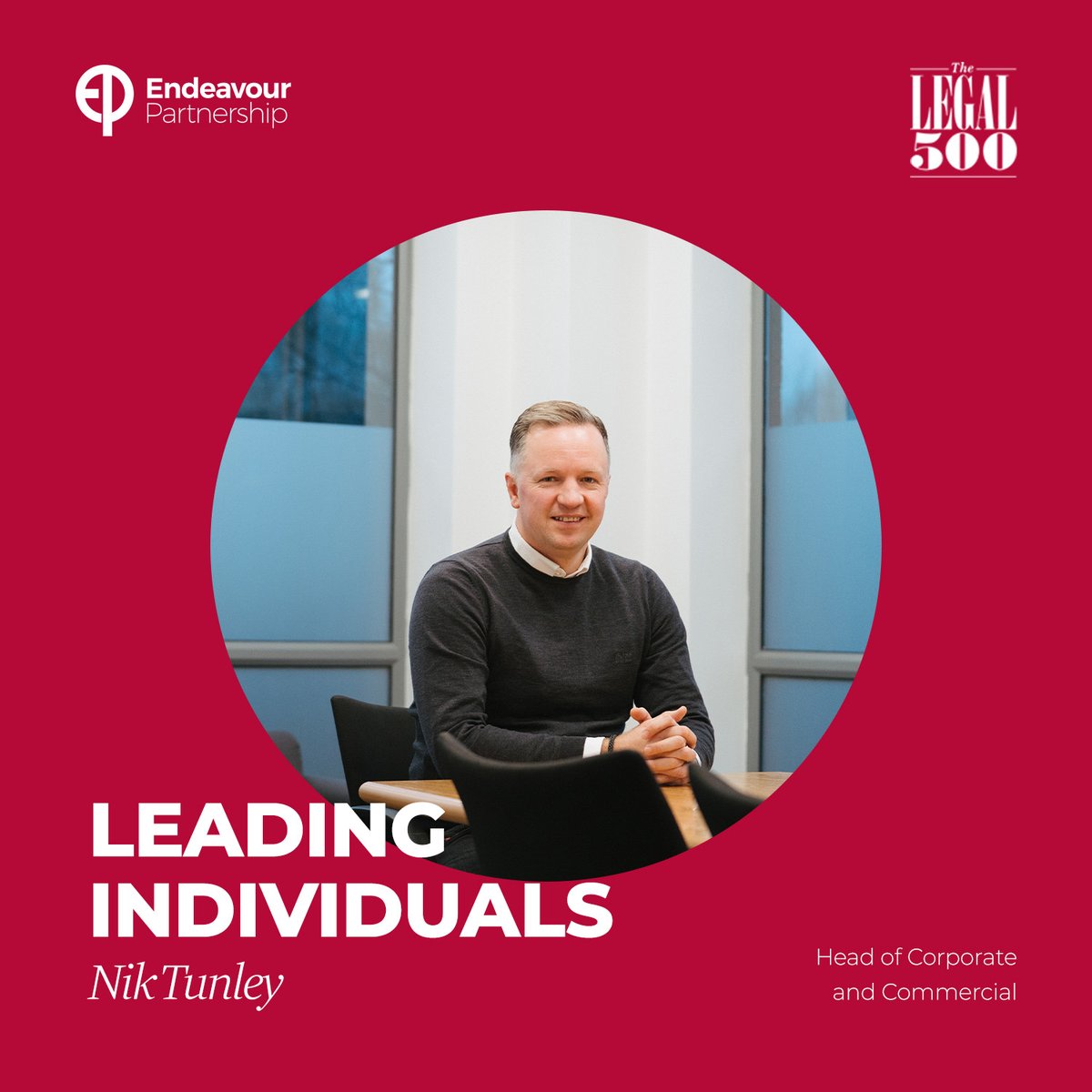Endeavour_law's tweet photo. Congratulations to three of our partners on being recognised as leading individuals in The Legal 500 Guide 2024.
Ged Flanagan, head of dispute resolution.
Nigel Williams, corporate and commercial partner.
Nik Tunley, head of corporate and commercial.
#Legal500 #TeamEP https://t.co/UlCsqgH4IO