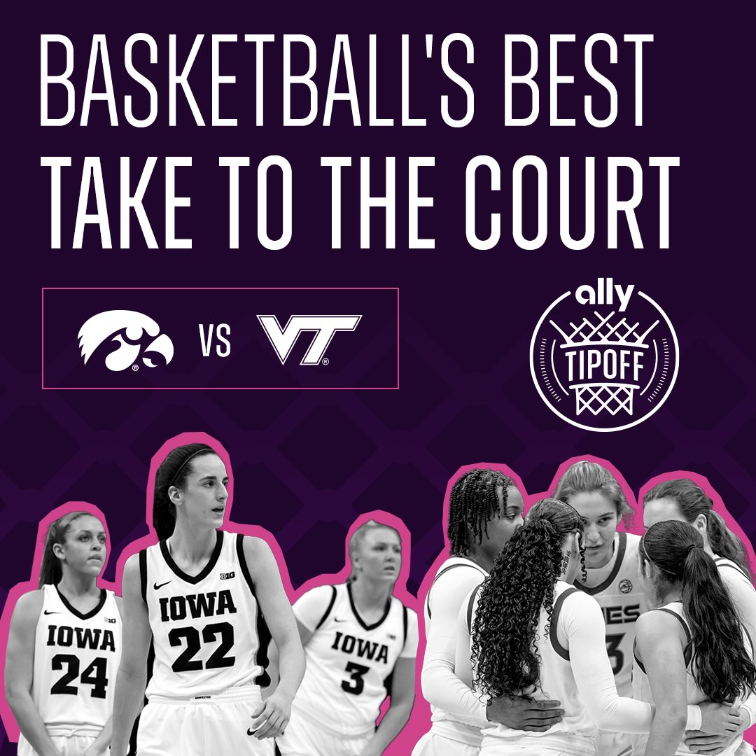 It’s official. The Ally Tipoff is set to start at 8pm ET in Primetime!

Don’t miss your opportunity to attend this one-of-a-kind hoops event.

AllyTipoff.com