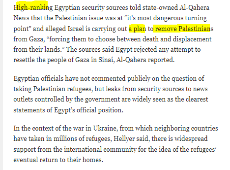 will_pulido's tweet photo. 💥Autoridades de Egipto dicen que Israel está llevando a cabo un plan para que los palestinos #abandonen Gaza.
👇
https://t.co/ZRiDLYTHmZ https://t.co/nAHdzyrYST