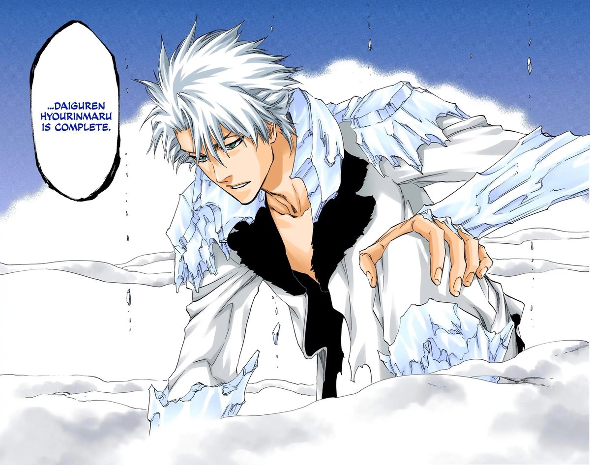 DBWUDE's tweet photo. W TEAM UP. TOSHIRO BANKAI IS OP WTF ππ. Bro couldβve washed the espadas if he wanted to. #DBLEACH https://t.co/9ZYuTaR4kH