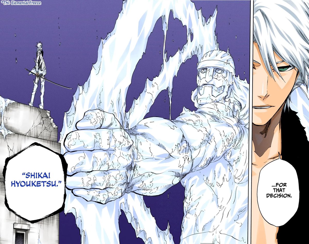 DBWUDE's tweet photo. W TEAM UP. TOSHIRO BANKAI IS OP WTF ππ. Bro couldβve washed the espadas if he wanted to. #DBLEACH https://t.co/9ZYuTaR4kH