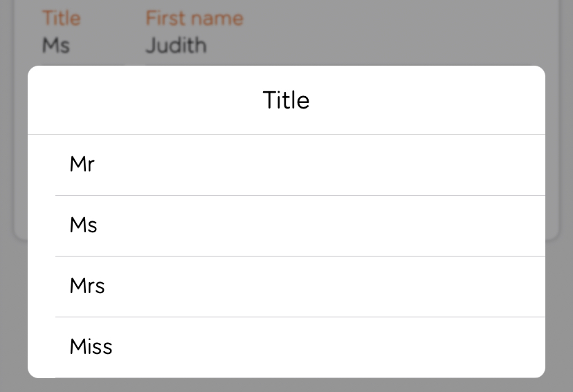 Bovidiva's tweet image. Epitome of a #firstworldproblem but really irritated that @easyJet only have Miss, Mrs, Ms or Mr as an available title - none of which apply to me.

Surely it can't be too difficult to extend beyond tired, outdated, gender/marriage-related titles nowadays?