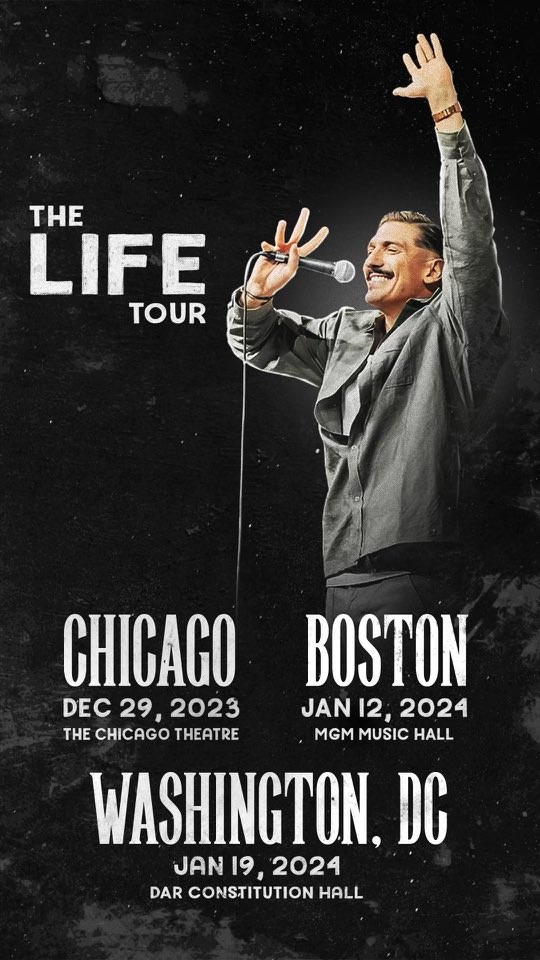 #TheLifeTour is coming back to America. Chicago. Boston. Washington DC. Pre-Sale available NOW! Code: ANDREW TheAndrewSchulz.com