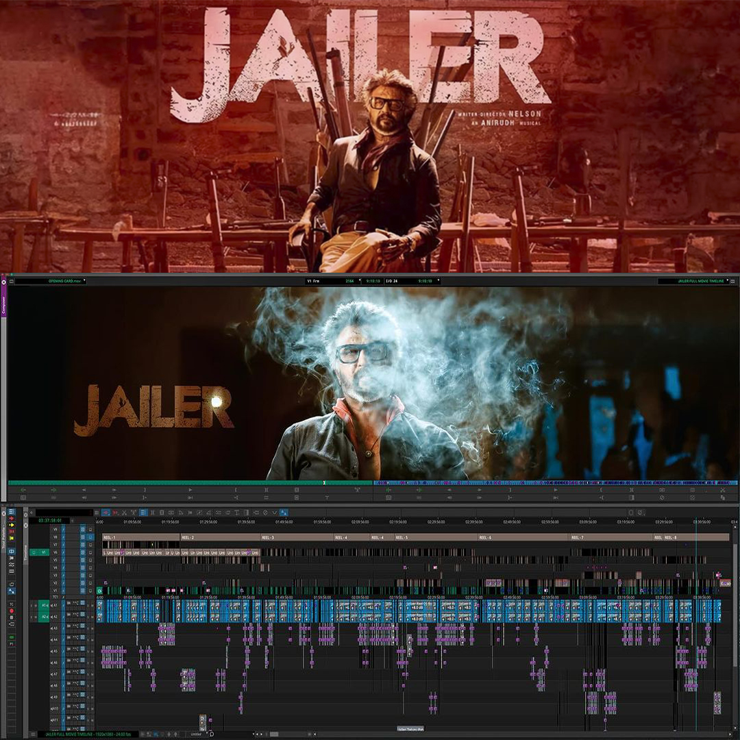 MediaComposer's tweet photo. 🎬 JAILER timeline
📷 https://t.co/54pnyYf0QV
▶️ https://t.co/f1sv8KvY1z
#jailer #avidmediacomposer #edittimeline #timelinetuesday #postproduction #mediacomposer #avid https://t.co/O61ZjQxl5W