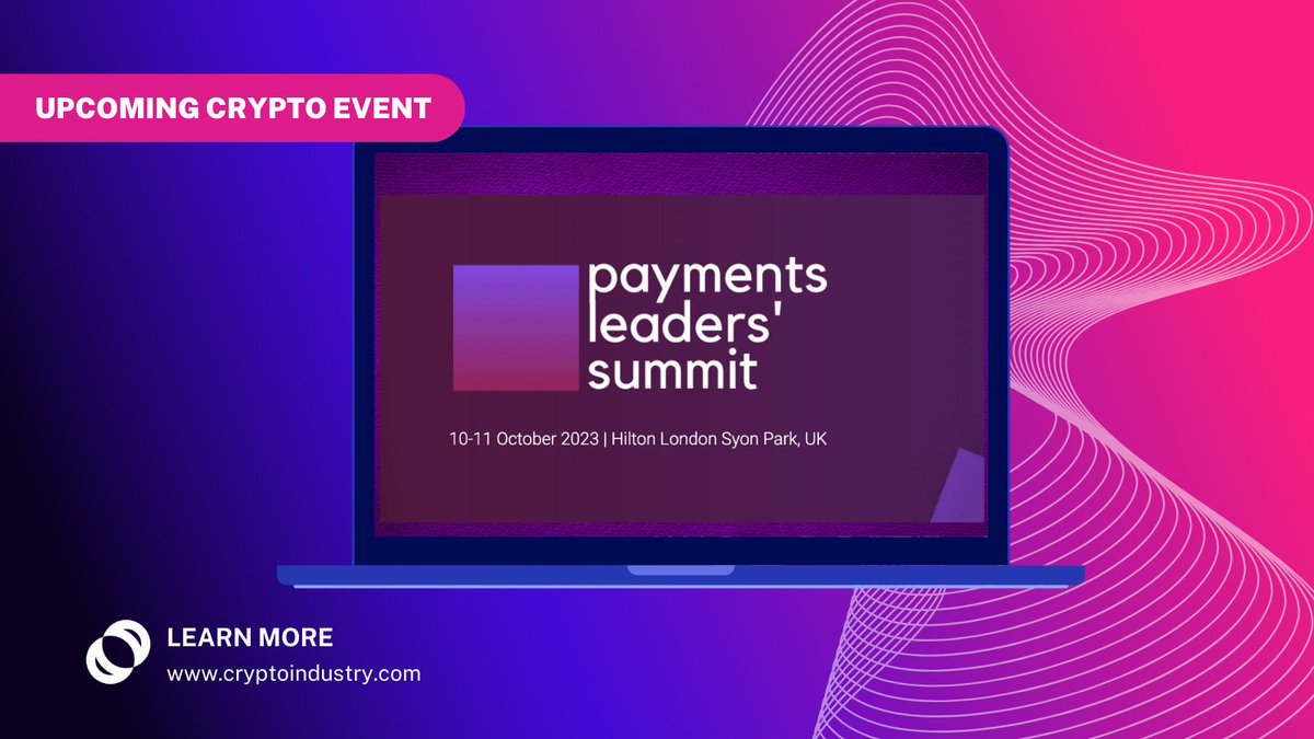 Are you a payment leader looking for the latest insights, trends, and innovations in the industry?

If yes, then you don’t want to miss the Payments Leaders’ Summit UK 2023.

📅 Date: October 10-11, 2023.

📍 Location: London, UK.

@LeadersPayments      #PaymentsLeadersSummit