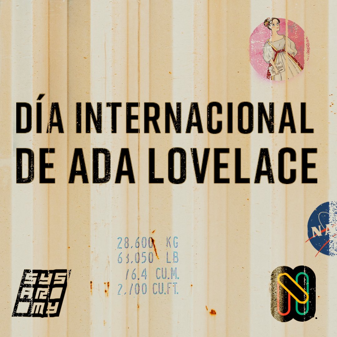 nerdearla's tweet photo. Hoy conmemoramos el #AdaLovelaceDay 👩🏽‍🔬👩🏻‍💻👩🏼‍🏫👩🏻‍🚀

Ada Lovelace fue la primera programadora de la historia y una inspiración para todas las mujeres en STEM.

Su visión, pasión y trabajo sentaron las bases para la informática moderna.

Feliz día a las mujeres en ciencia, tecnología, ingeniería y matemáticas 🧮 🙌
