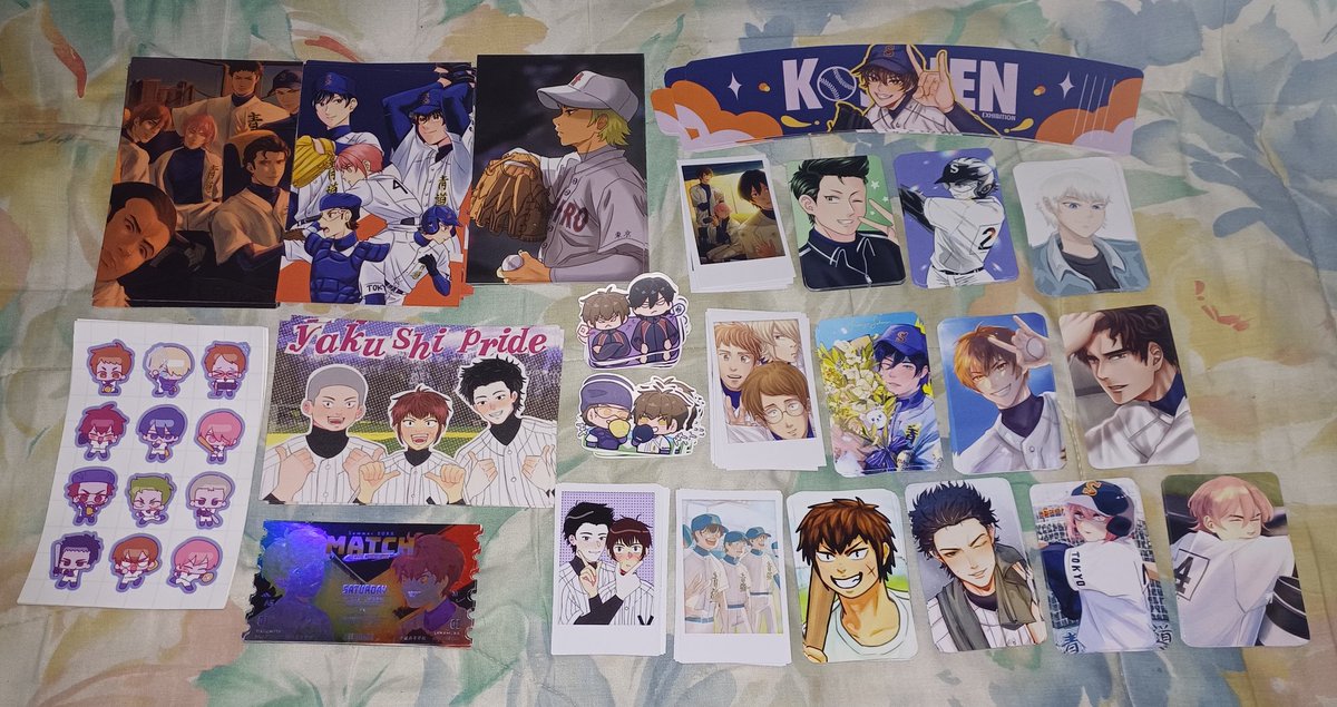 they're all so beautiful 🥹🥹 thank you so much <a href="/koshien_exhibit/">Koshien Exhibition</a> for organizing this event and to the artists who shared their talent 🤧

tysm pi <a href="/hellojpnn/">hello.jpn</a> for the pasabuy ueueue