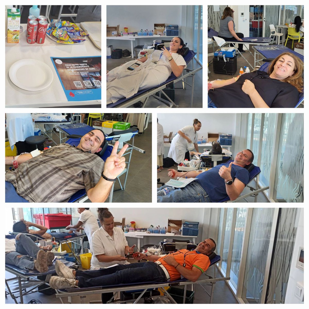 ⭐Le 26 septembre Inovie Labosud Provence a organisé une Journée de Don du sang en partenariat avec l'#EFS.
🧑‍🔬 Ce dernier a permis aux équipes du groupe Inovie de se mobiliser pour donner leur #sang sur leur lieu de travail.
👋 RDV au Printemps pour une autre journée #solidaire !