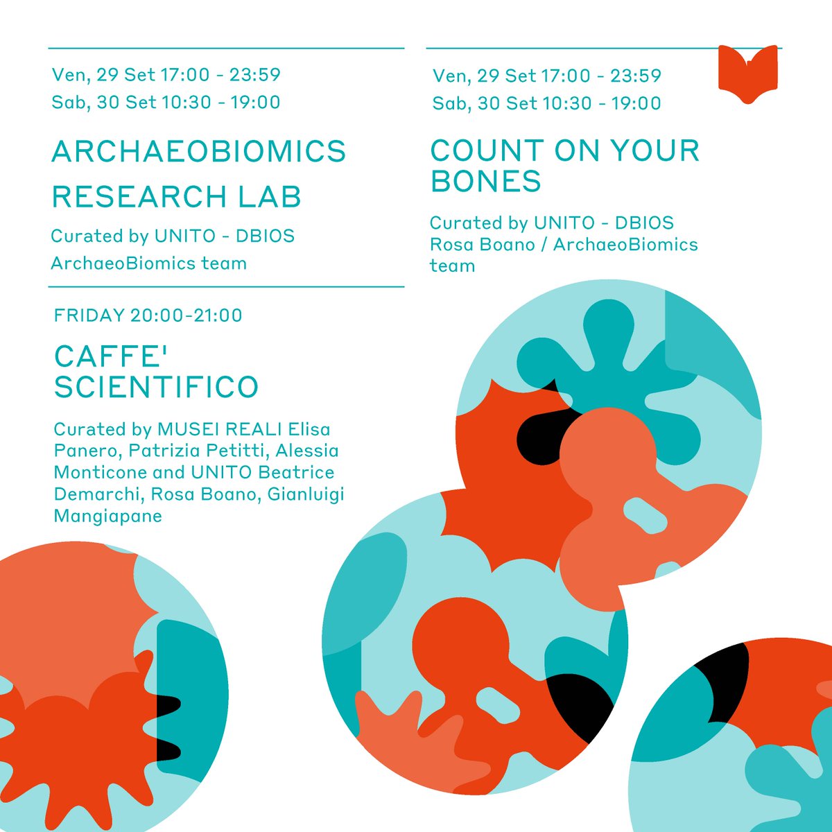 dbiosunito's tweet image. UNIGHT 2023 - &quot;ARCHAEOBIOMICS&quot;, capire la vita, la dieta, le malattie nel passato attraverso l&apos;analisi di piccole molecole antiche 

UNIGHT
#UNIGHTproject #united4research
#notteeuropeadeiricercatori #MSCAnight #EuropeanResearchersNight