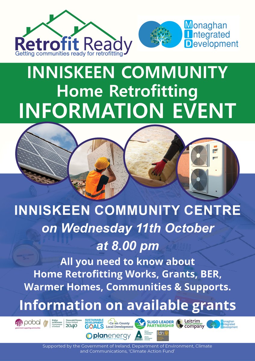 Looking forward to meeting you all tomorrow night in Inniskeen Community Centre at 8.00pm.