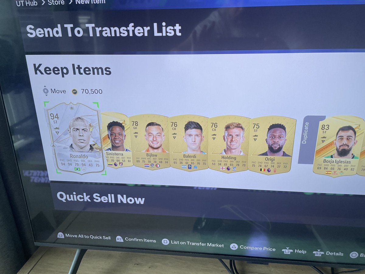 IanHarriss1's tweet photo. @FUT24News 45k prime players  pack https://t.co/cgdgcKzIsq