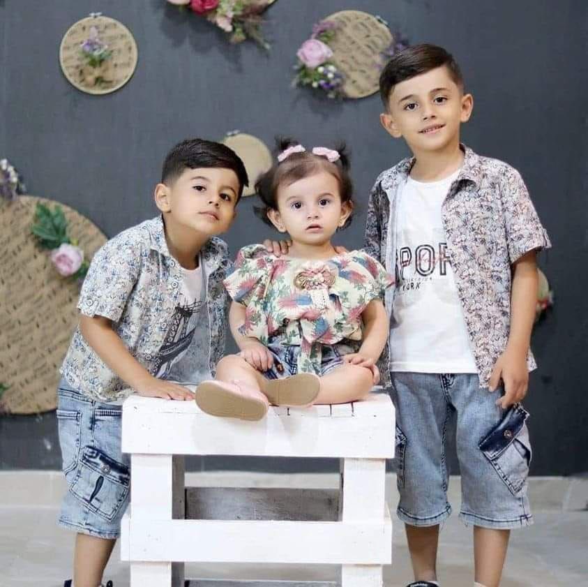 You won’t see this reported in mainstream media: Israel murdered these Palestinian children, Hadi, Ali and Sham al-Masri, by dropping a bomb on their house in Gaza.