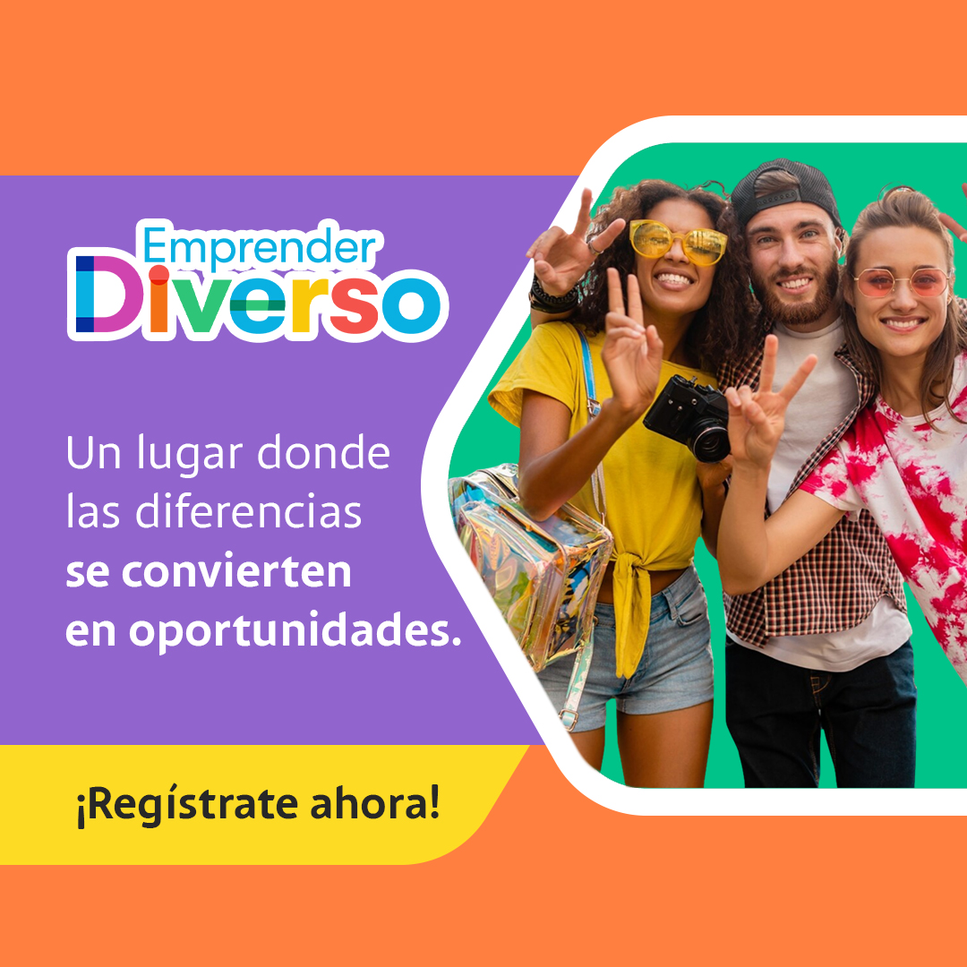 Bancolombia's tweet photo. ¿Te has sentido excluido en el mundo emprendedor por ser parte de la comunidad LGTBIQ+?

Únete a Emprender Diverso el 10 y 11 de noviembre en Bogotá para conectarte con mentores y abrir nuevas puertas para tu negocio 💪🚀

Inscríbete aquí: https://t.co/lPYMnzH1pe

ʘ˩ https://t.co/BB1MTmvKf9
