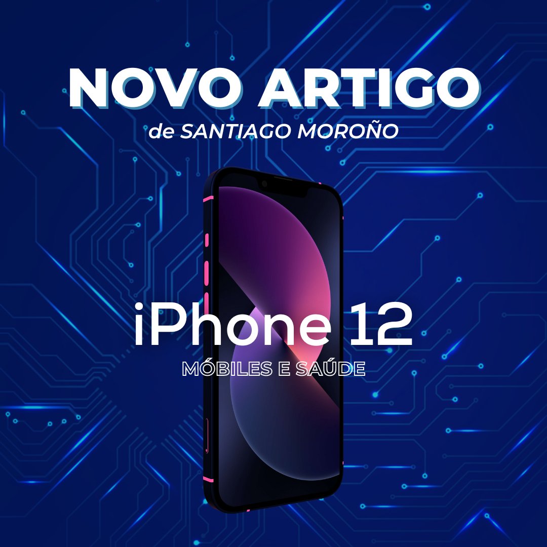 COETTGA's tweet photo. 🖥️ Xa podes atopar o novo artigo publicado no blog da nosa páxina web. "iPhone 12, móbiles e saúde". 

🔗 Artigo completo aquí: https://t.co/GD5VcIL0ds

✍️ Asinado por Santiago Moroño Arenas, Vogal do COETTGA. https://t.co/CO50ZjDYRH