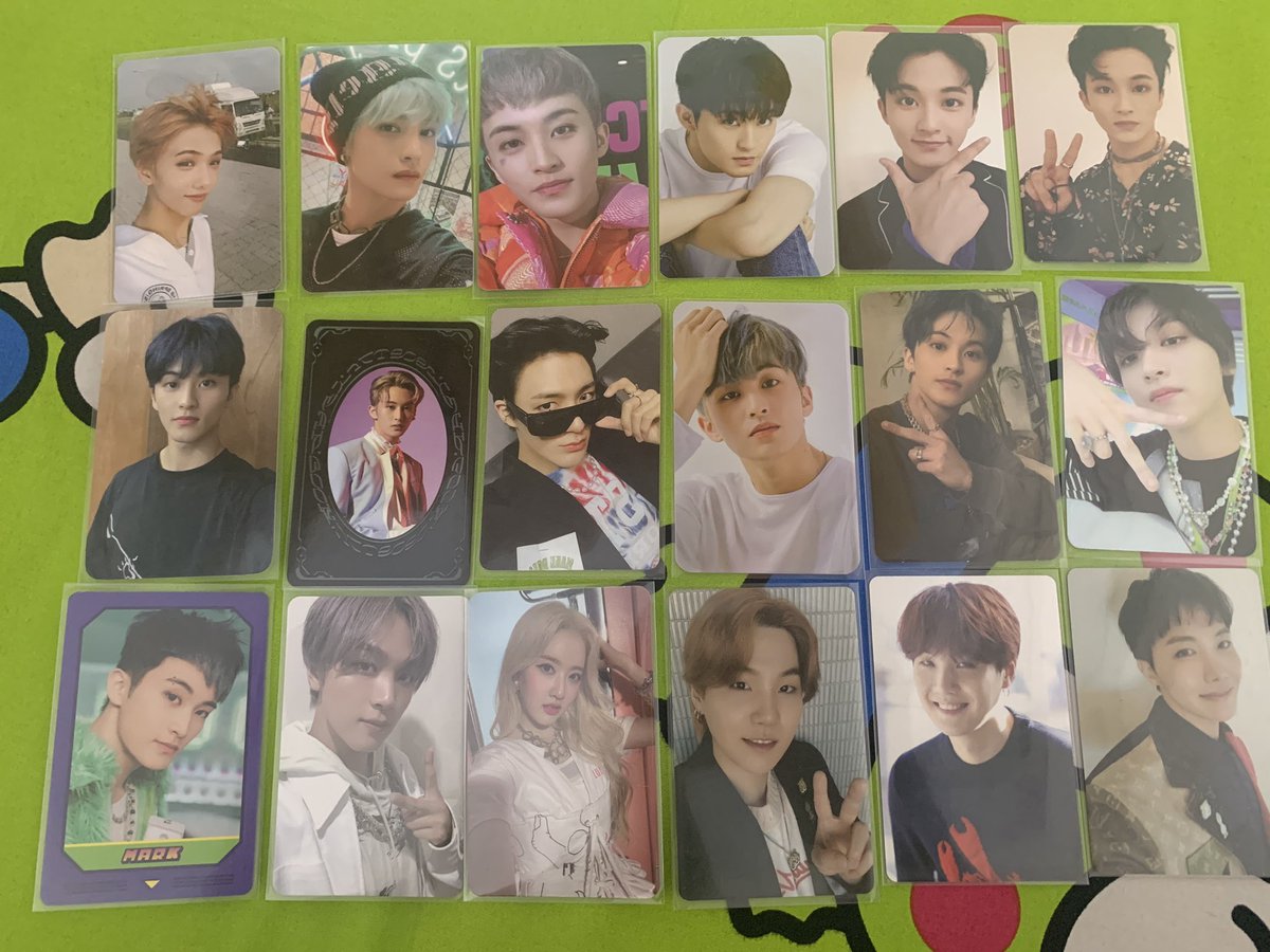 WANT TO SELL NCT BTS PHOTOCARD, take all only, untuk price nya dm aja yahh… ayo di take lagi bu banget hehehe 

dom: makassar (bisa shopee freeong!)

t. wts photocard nct jaehyun mark haechan jhope yoongi johnny jisung isa yangyang nct dream nct 127 wayv photocard bts