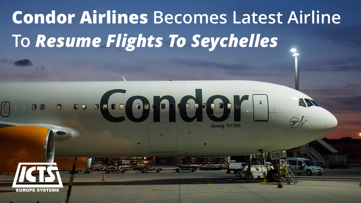 ICTSEUROSYSTEMS's tweet photo. Condor Airlines Becomes Latest Airline To Resume Flights To Seychelles

Find out more ➡️ https://t.co/KPfmqvfvP0

#verification #automation #travel #aviation #tourism #immigration #technology #innovation #airlines #aviationindustry #travelagency #travelindustry https://t.co/TknqfS8gy1