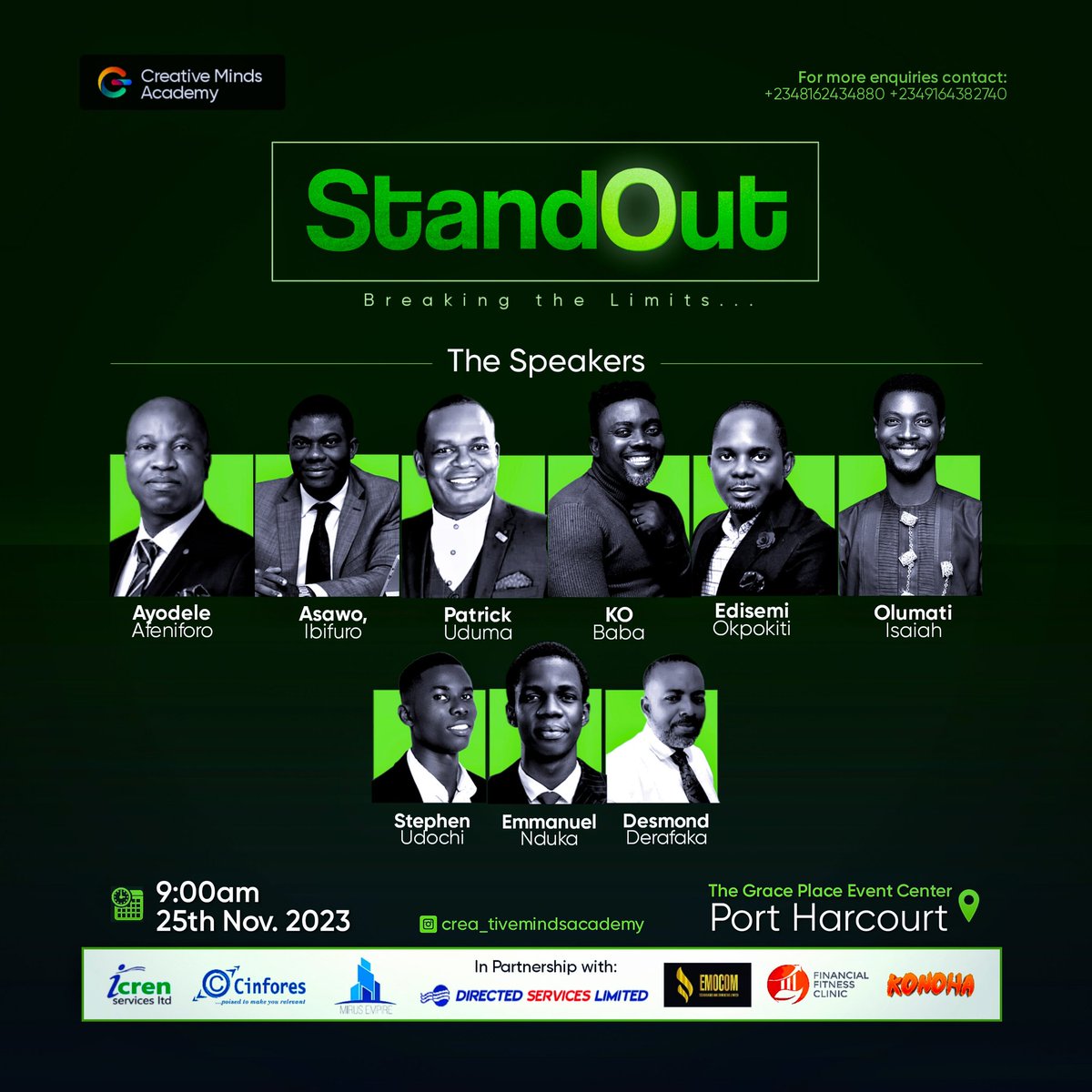 CreativemindsGo's tweet photo. Standout is OUT🔥💥💥 https://t.co/1Cg7qgyA87