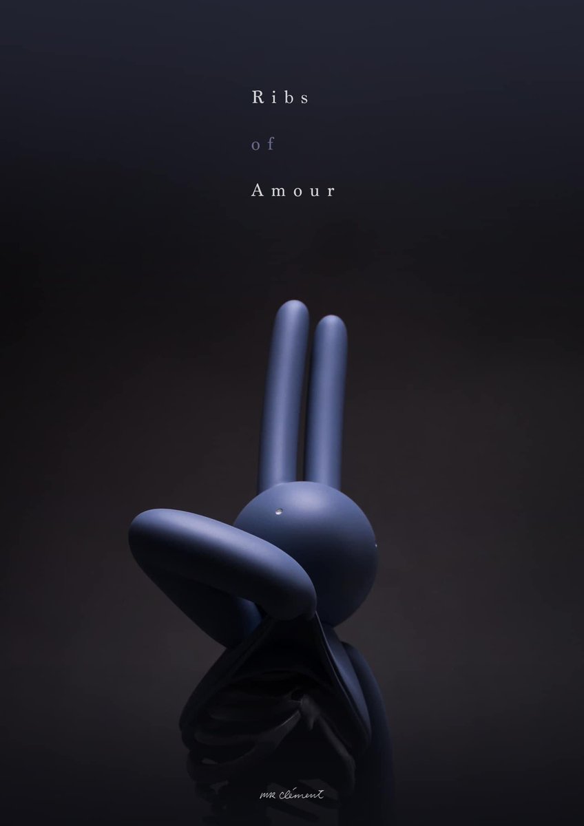 mrclementXlapin's tweet photo. a mr clement new sculpture 
R i b s  o f  A m o u r
coming soon
https://t.co/6YrLlYfUaH https://t.co/I7UScjctEi