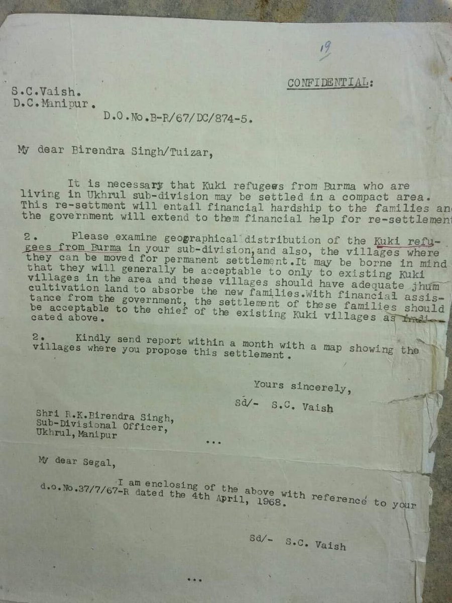 meiteiheritage's tweet photo. 🚨 The Uncomfotable TRUTH of #Kukis migration to #Manipur from British officers & Archived Govt records.

❗️ The #NewKukis migrated in significant numbers from Mizo and Chin Hills to #Manipur—called the Great Kuki Exodus—in 18th and 19th centuries, after  displaced by more powerful groups in Myanmar.
https://t.co/2tE07y2Soe

❗️The Manipur King provided them with free land at the exposed frontier and had a profound impact on the demographic of Manipur Hills. Scholars also largely agree that new Kukis (particularly the Thadous) migrated to Manipur from the Chin and Lushai Hills due to pressure from the southern tribes in those regions.

❗️More recently in 1960s the "Burmese refugees" started settling in Naga dominated areas of Manipur  
#KukiHistory  #KukiLies 
#ManipurHistory 

@NorthEastnews24 @ukhrultimes   
@assamtimes_ @imosingh @NBirenSingh   @sardesairajdeep   @afridahussai @timesofindia @IndianExpress  @TimesNow @ndtv @ZeeNews @WIONews @EastMojo @ABPNews @CNNnews18 @BBCIndia @thewire_in @TheQuint  @ANI  
@DivyaSoti @ShefVaidya @HinduAmericans  @AskAnshul @PrinceArihan @AbhijitChavda @RajatSethi86 @DrSanjaysinghK
@RituRathaur @VladAdiReturns