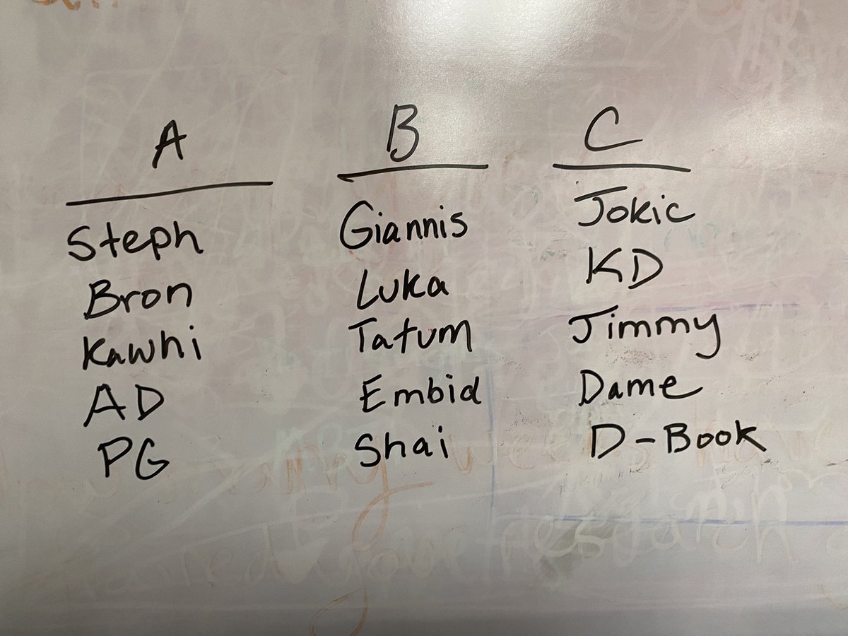 CoachNateMoran's tweet photo. We’re back!

1 year to win a championship! 

Who you got? https://t.co/prc5Ix6xcY