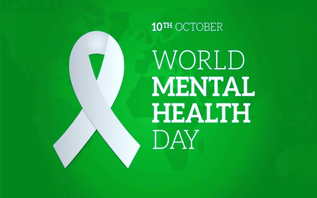 Today is world 🌎 Mental Health Day. Remember , helps starts with just one ☝️ conversation ❤️