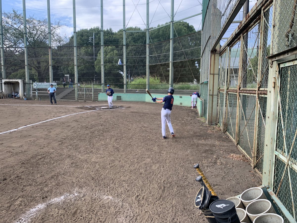 Raptors_2020's tweet photo. 2023/10/7(土)
【オープン戦】
vs. SEALs様
府中郷土の森野球場
1-1分
松尾-大音
[二]
[三]
[本]
たまには写真を撮ってみようと撮ってみたものの特になんでもないシーンしか撮れませんでした。 https://t.co/ykfU4jiFPa