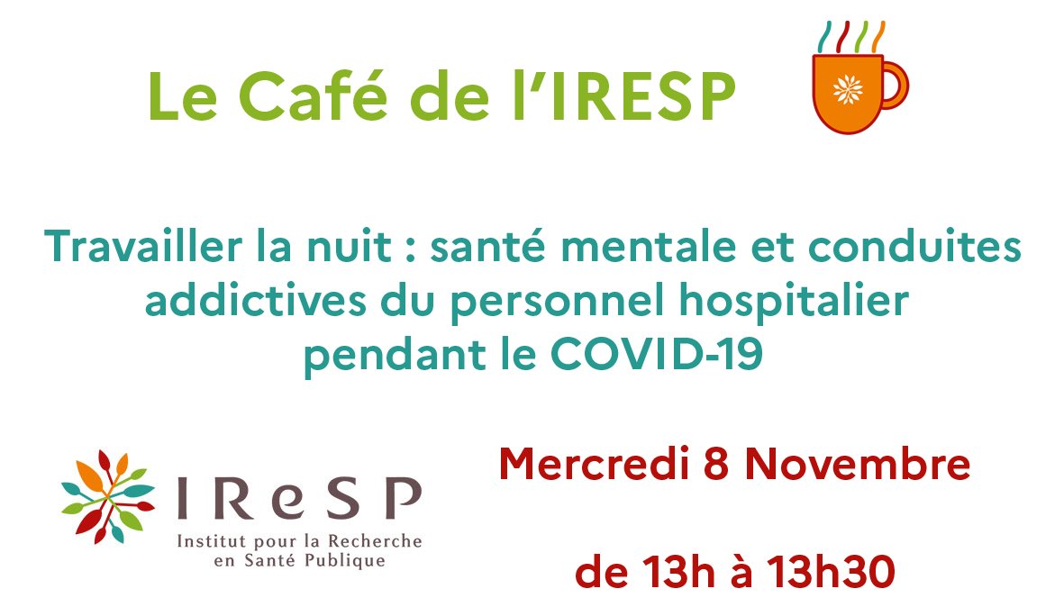CerveauEn's tweet photo. ➡️Etat des lieux de la santé mentale du travail de nuit.
Dans le cadre du Café de l'#IRESP
 📅8 Novembre à 13 h
Inscription gratuite mais obligatoire https://t.co/8G5u5iHwBK #SanteMentale https://t.co/Kcuks9PUKa