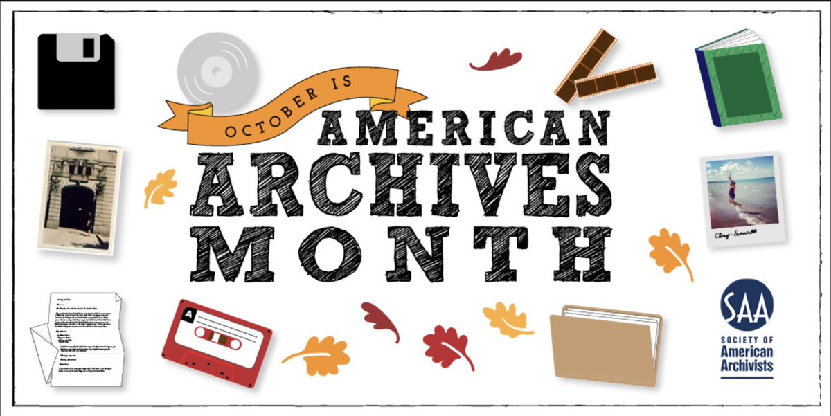 Happy #ERecsDay! It's 1010 Electronic Records Day designed to raise awareness of the crucial role of electronic records in Archives.
October is also American Archives Month!

Support yr Archivists and SAA - Society of American Archivists.

#Archives

statearchivists.org/electronic-rec…