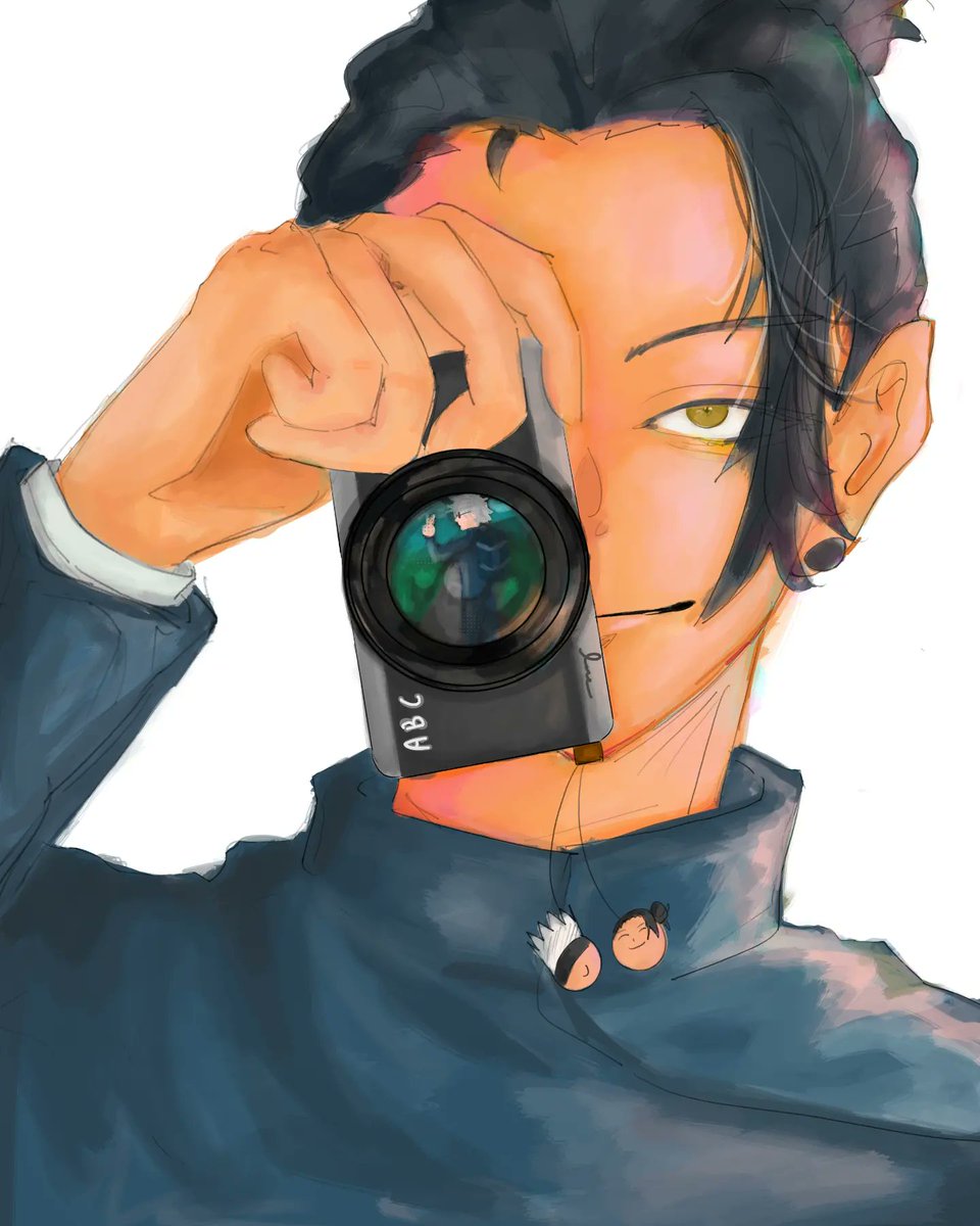 gdgdgdfiSh's tweet photo. Art work art work! 🎨#jjkfanart #GetoSuguru #JujutsuKaisen https://t.co/yOqyR5GAad