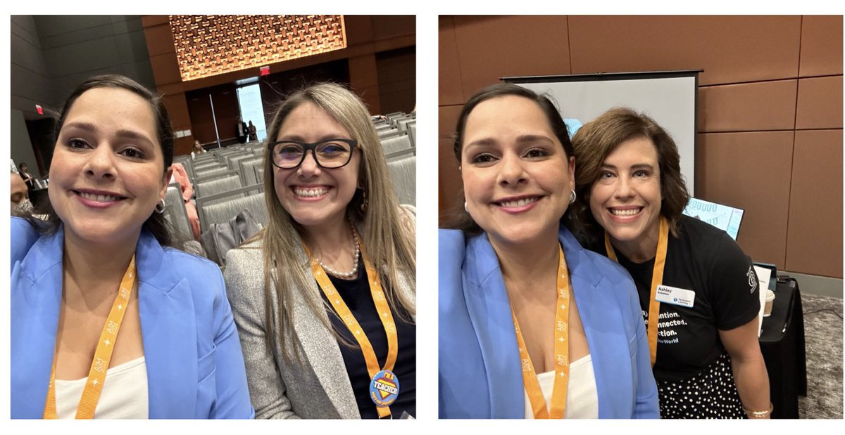 At #NCAIM2023 with my two favorites ✨ @misssolesbee @Ms_Ana_Herrera Thankful for one more year with @ParticipateLrng and the opportunity to be #UnitingOurWorld through #GlobalEd 🌎