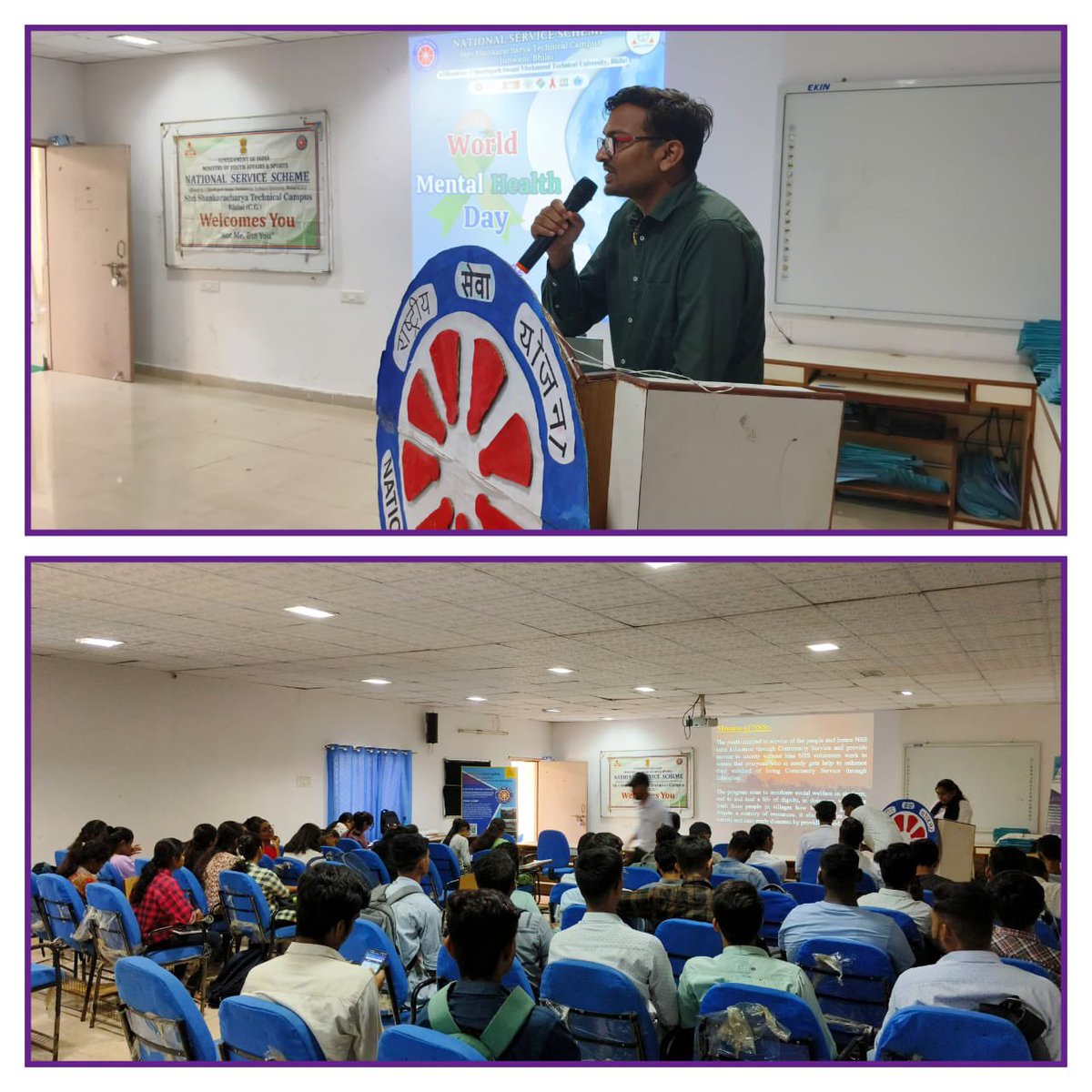 Nss_ssgi's tweet photo. He also educate individuals about mental health, and to promote awareness about the rights of the girl child and to focus on the challenges faced by them. https://t.co/bwCmzVPKXm