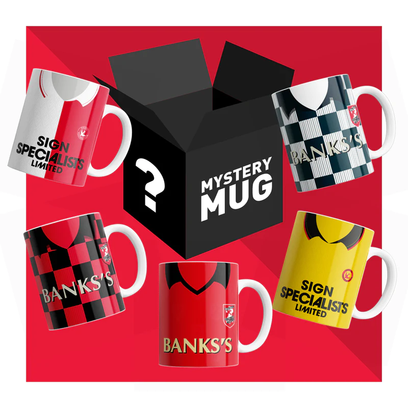 Order your <a href="/WFCOfficial/">Walsall FC</a> mystery kit mug today for only £6.99 | theterracestore.com/products/walsa…

Which retro kit will you get? Retweet, we're giving one away #saddlers